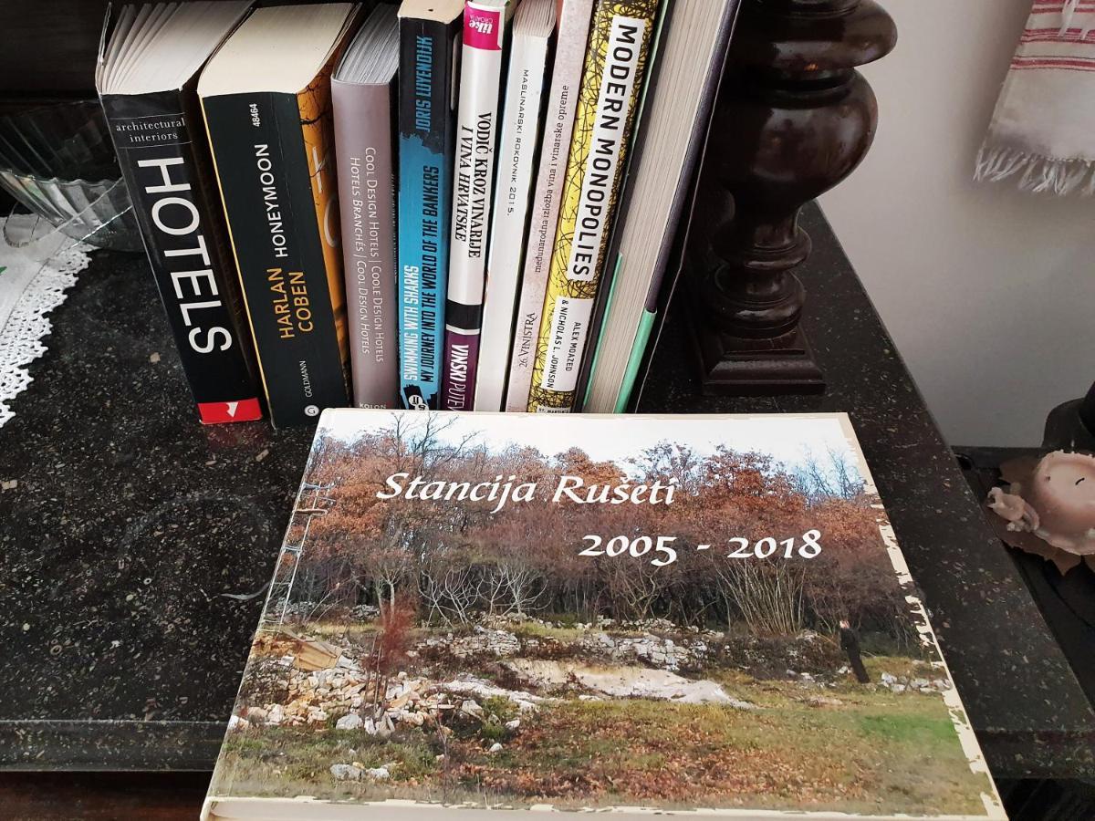 Stancija Ruseti Bed & Breakfast Oprtalj Eksteriør bilde